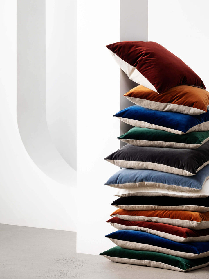 Etro Black Velvet Cushion