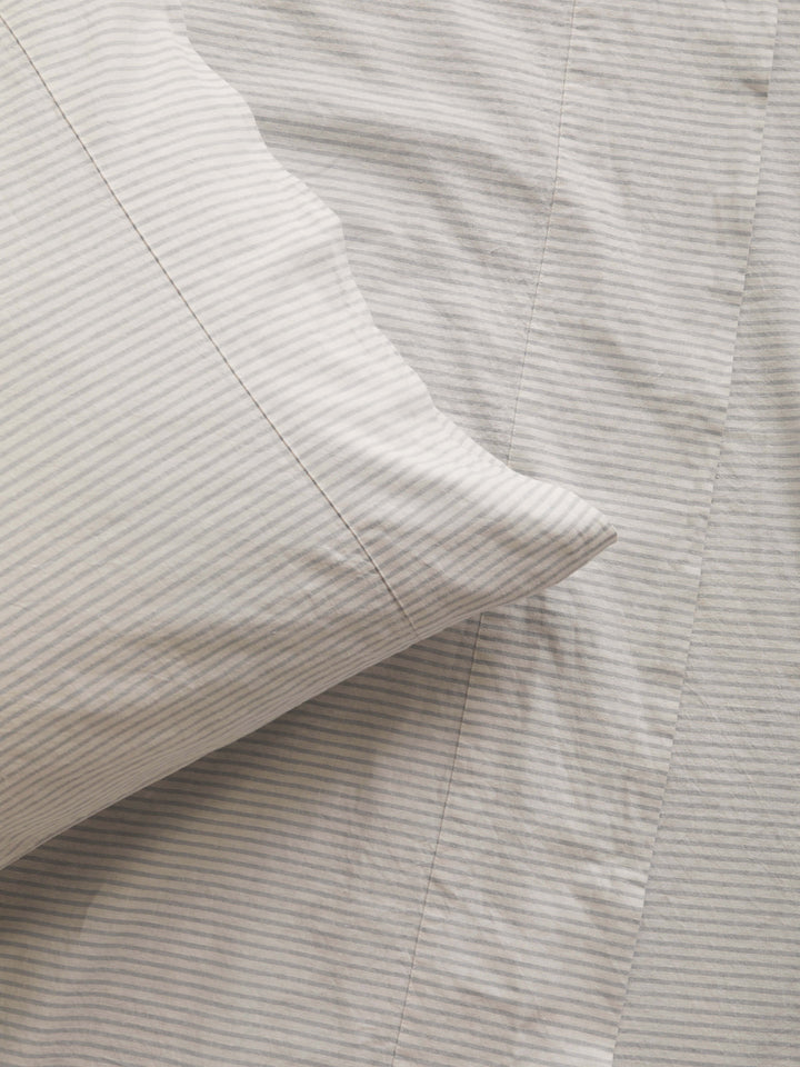Celeste Sky Linen & Cotton Sheet Set