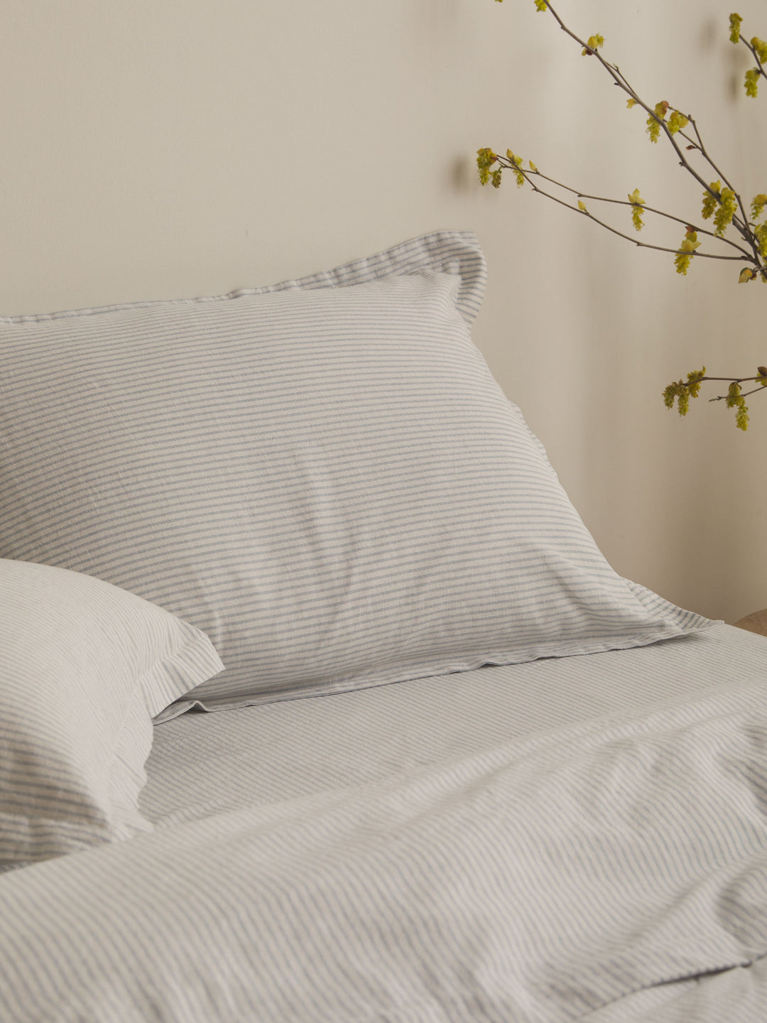 Celeste Sky Linen & Cotton Duvet Cover Set