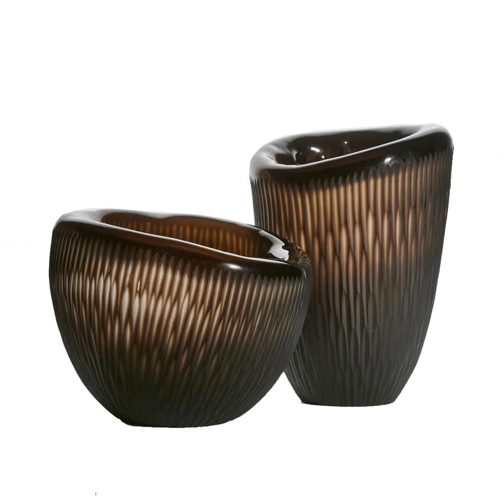 Bramwell Brown Vase