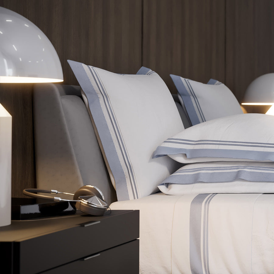 Manhattan nickel European pillowcase, view 2