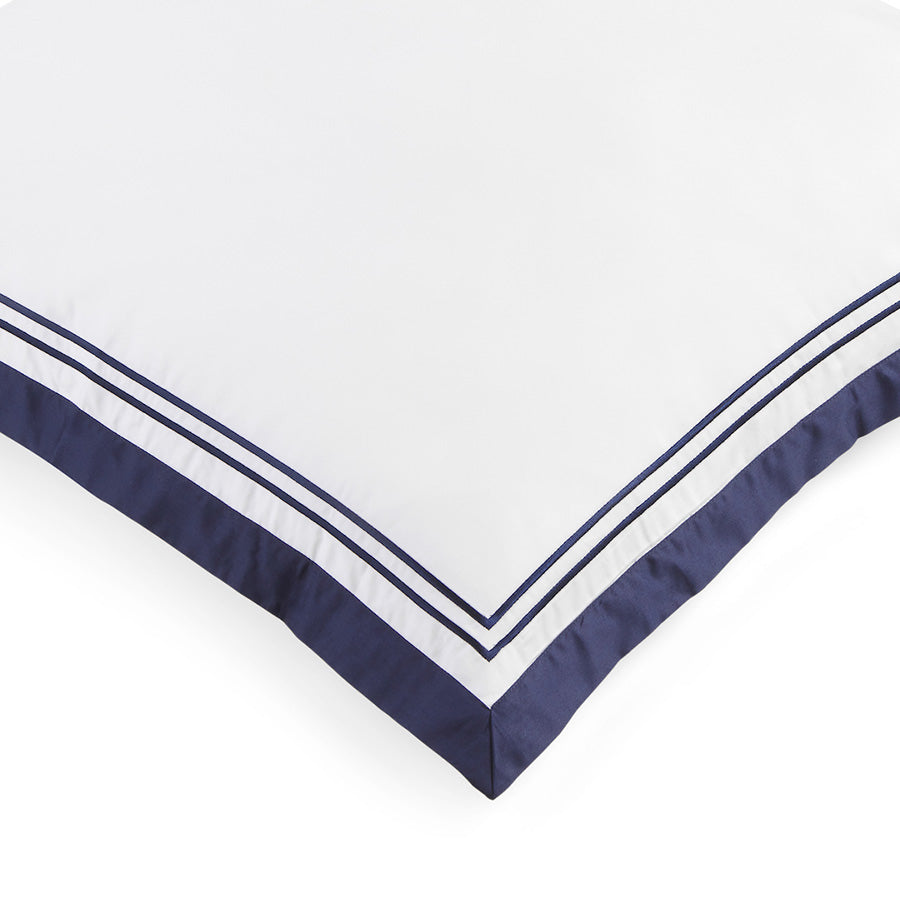 Manhattan navy European pillowcase, view 3