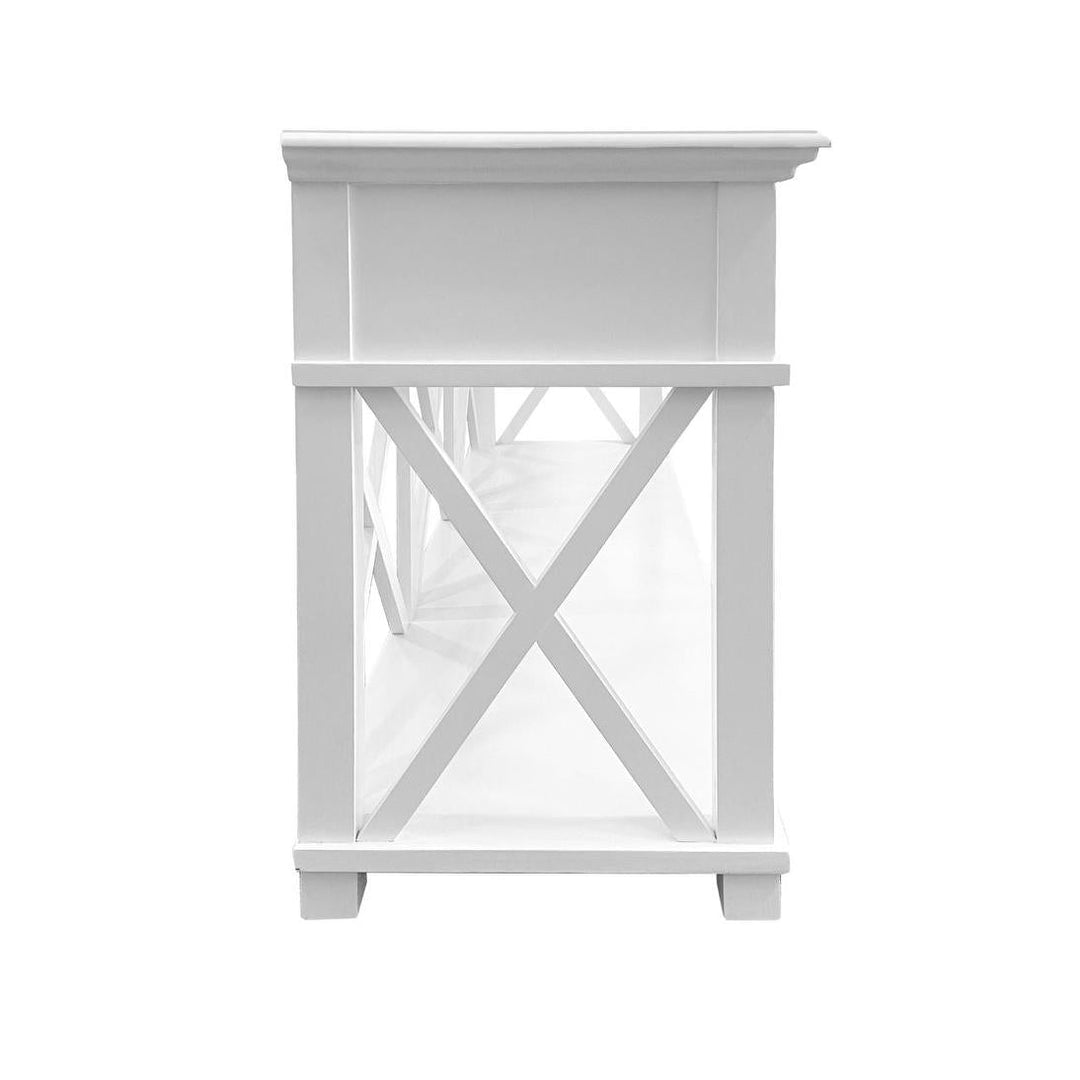 Sorrento 3 Drawer 190 cm Hamptons Console White