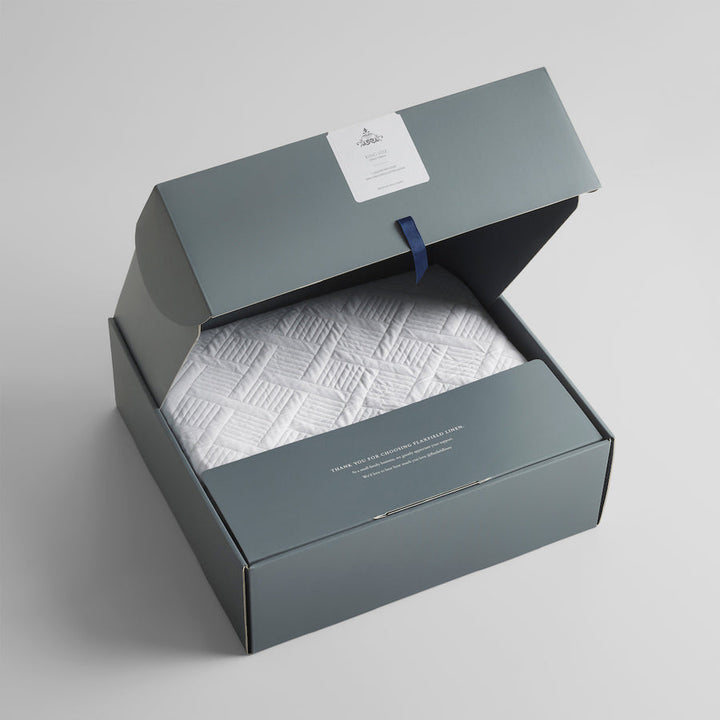Orcia Palazzo quilted cotton sateen bedspread