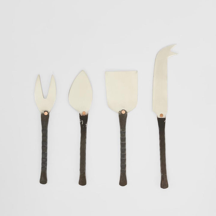 Iron Handle Cheese Set of 4