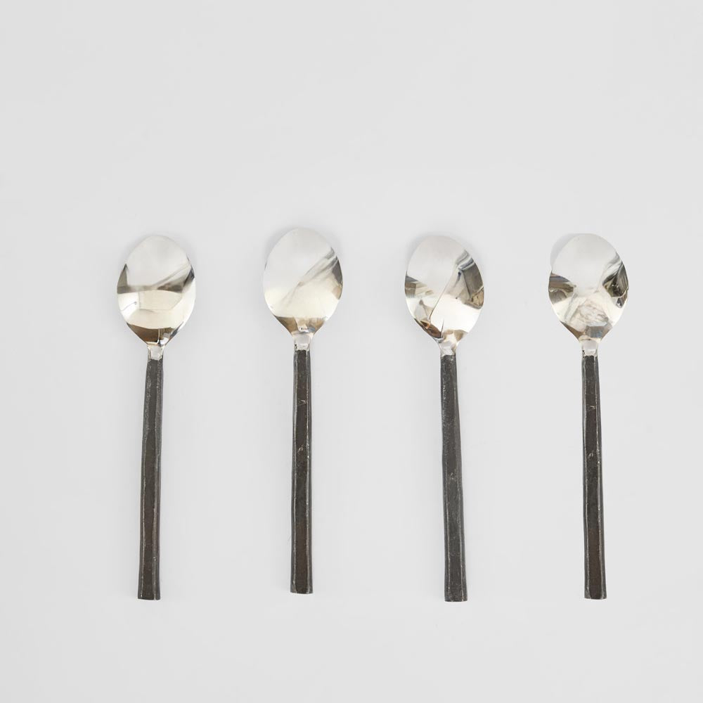 Iron Handle Spoons Set of 4