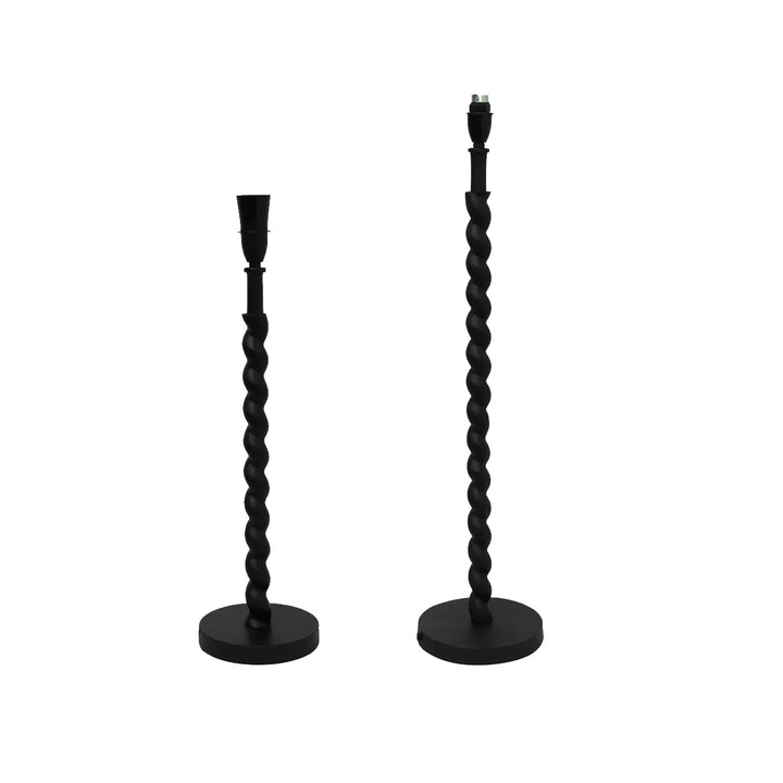 Licorice Twist Lamp Base