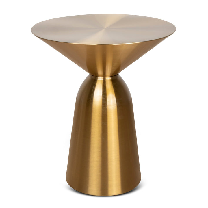 CST8799-NY 45cm Round Side Table - Gold