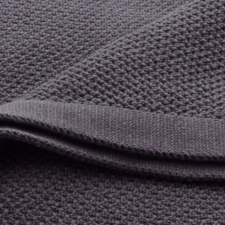 Sala Charcoal blanket, view 3