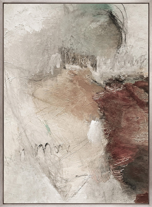 Tosca Light V framed abstract canvas art