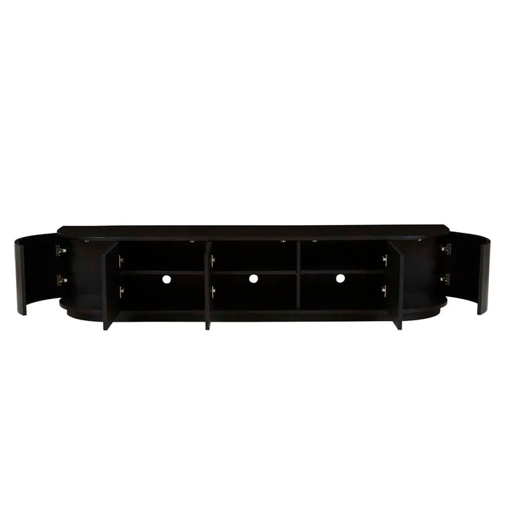 Oberon Crescent Media Unit Black