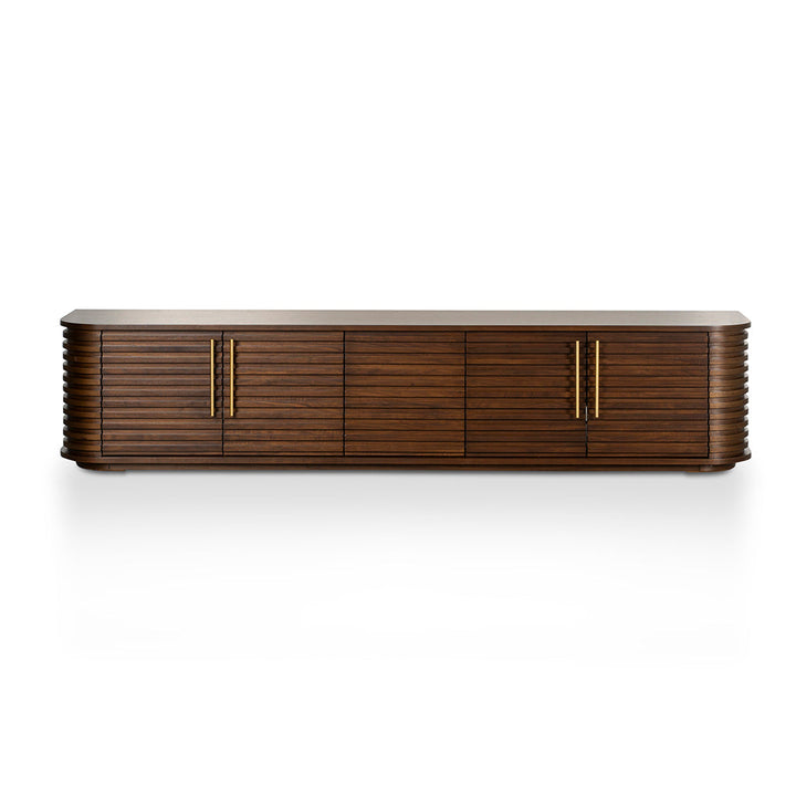 Domani 2.3m TV Entertainment Unit Walnut