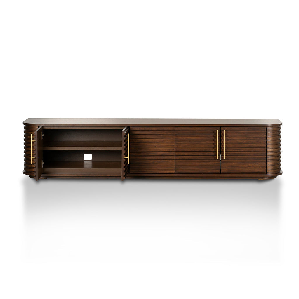Domani 2.3m TV Entertainment Unit Walnut