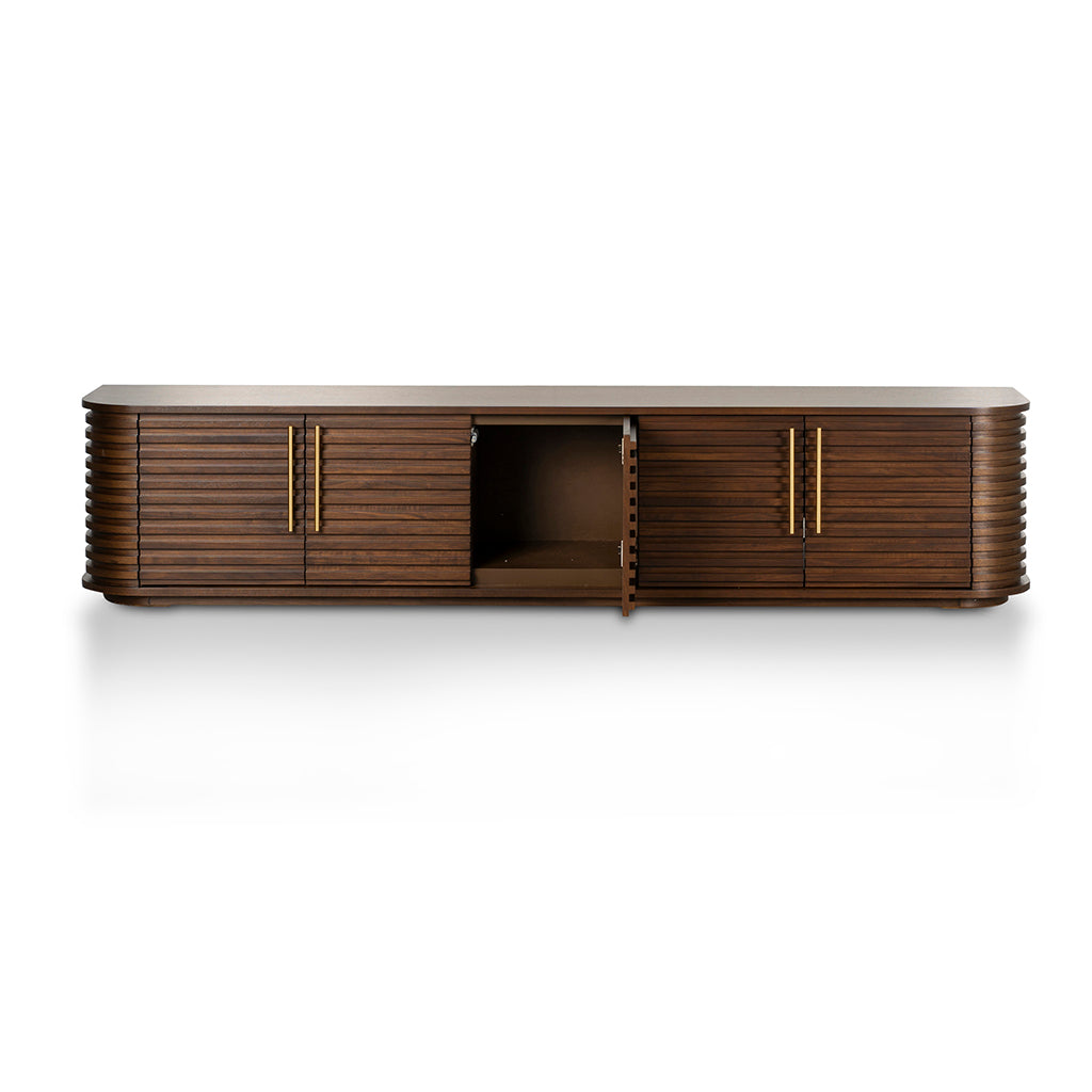 Domani 2.3m TV Entertainment Unit Walnut