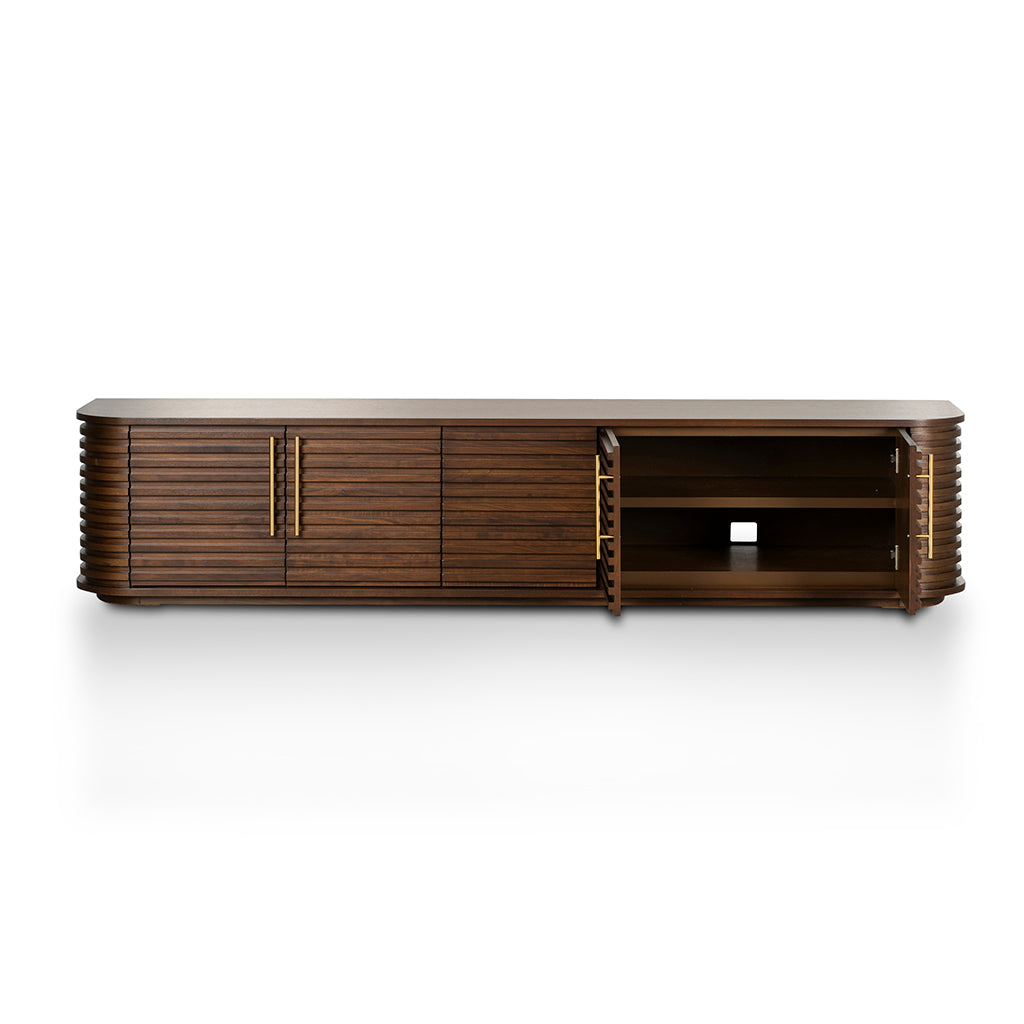Domani 2.3m TV Entertainment Unit Walnut