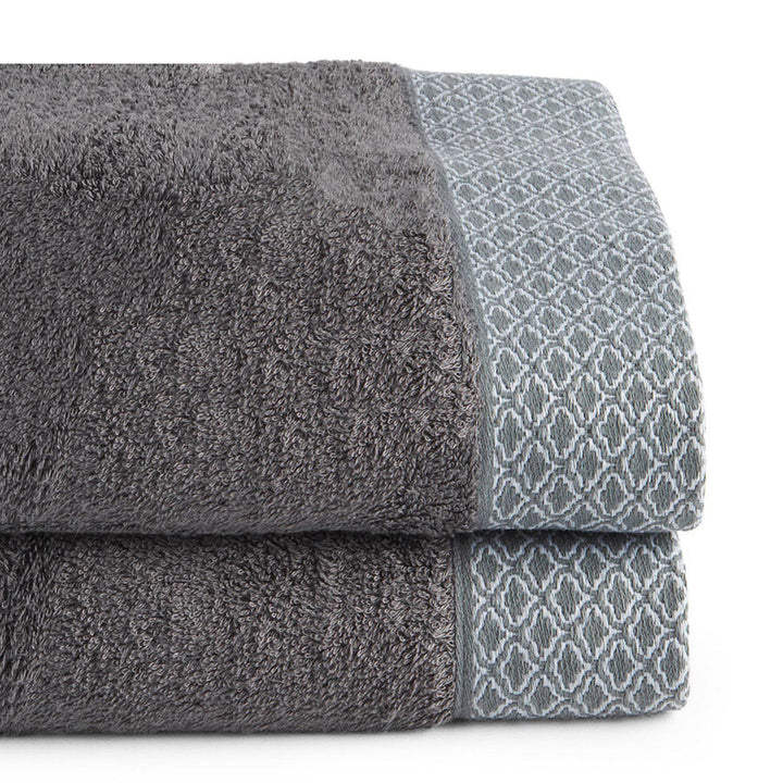 Cloud bath towel in Riverstone, view 3