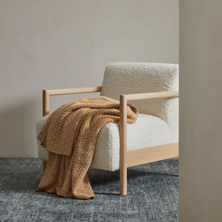 Solano Amber Cotton Throw