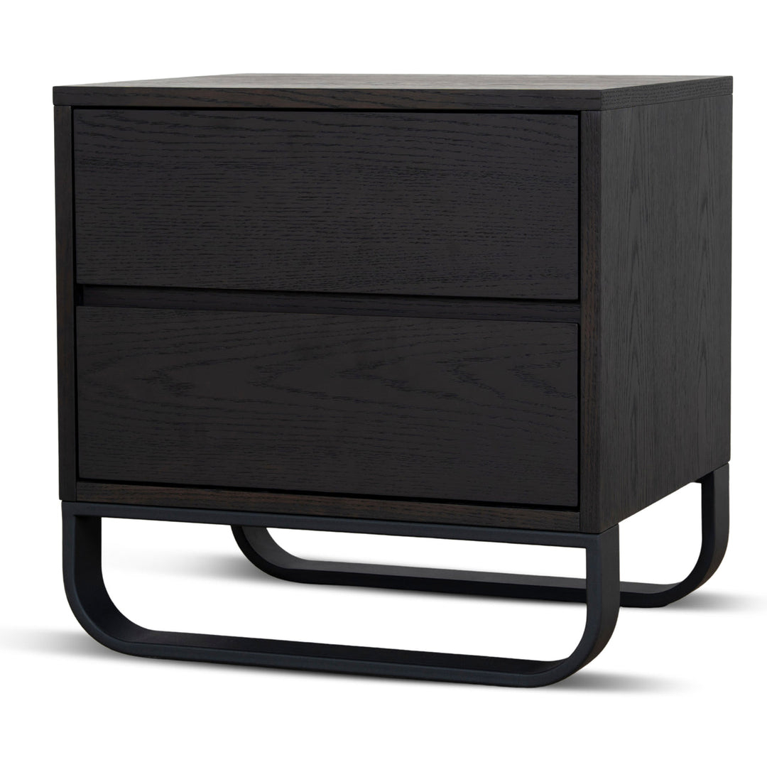 Arden Bedside Table Dark Walnut