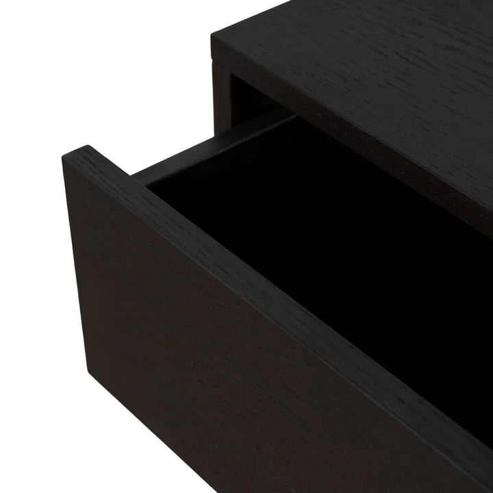 Arden Bedside Table Dark Walnut