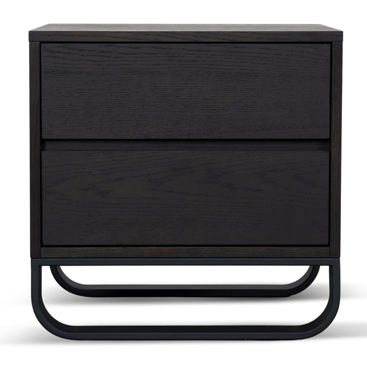 Arden Bedside Table Dark Walnut