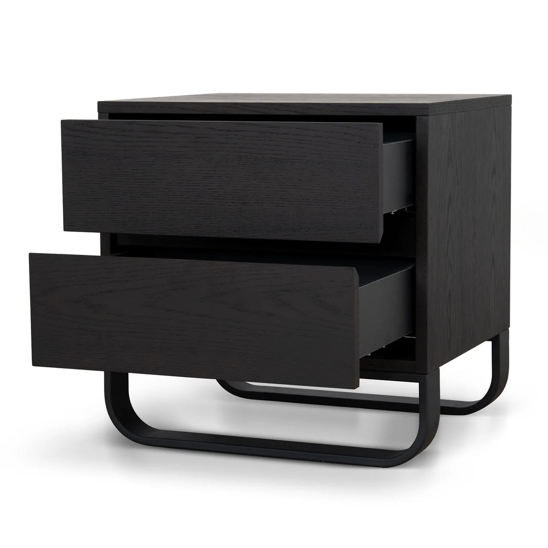 Arden Bedside Table Dark Walnut