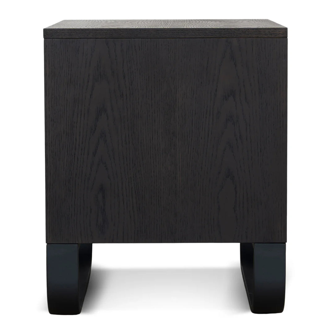 Arden Bedside Table Dark Walnut