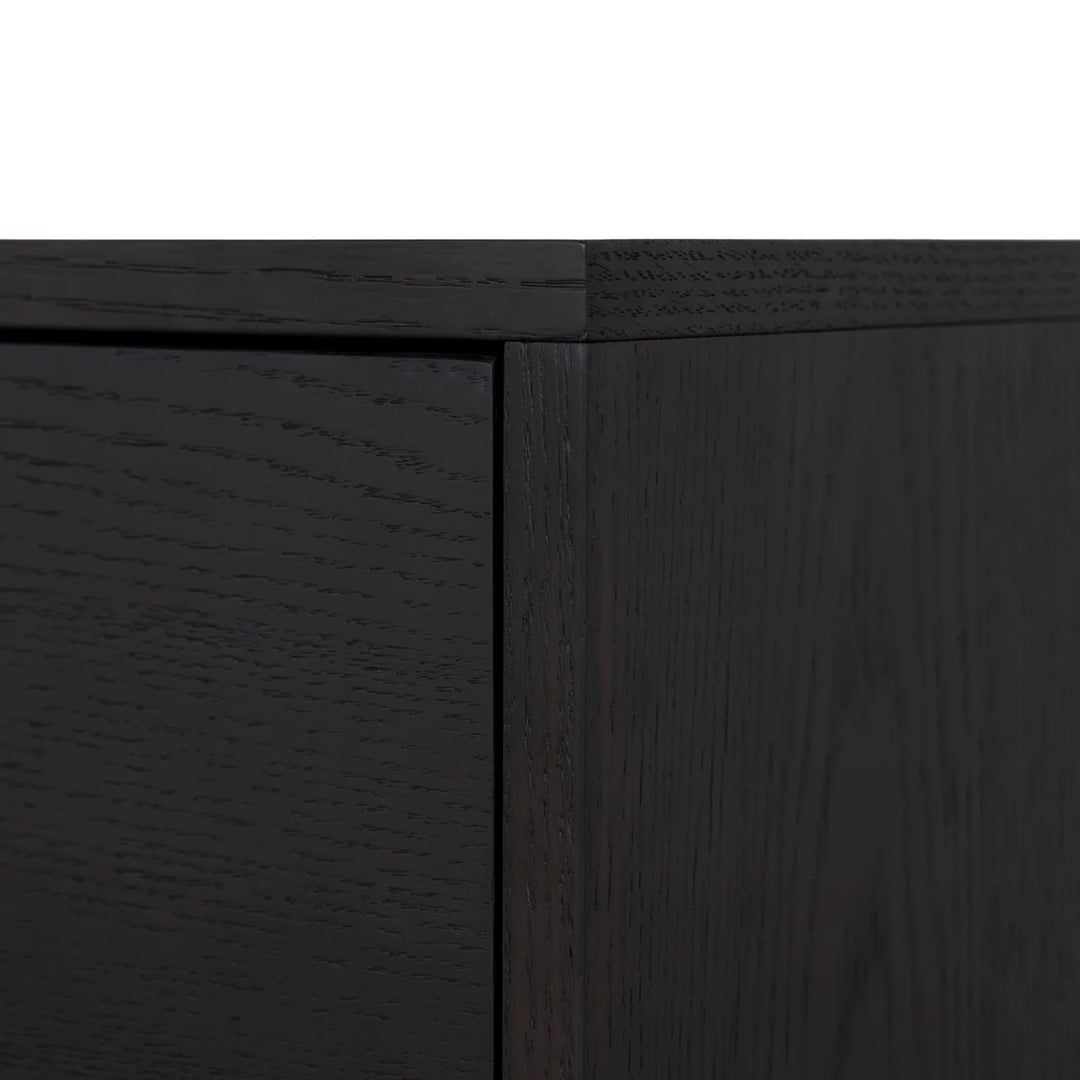 Arden Bedside Table Dark Walnut