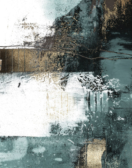 Bastoni Abstract III framed abstract canvas art – view 3
