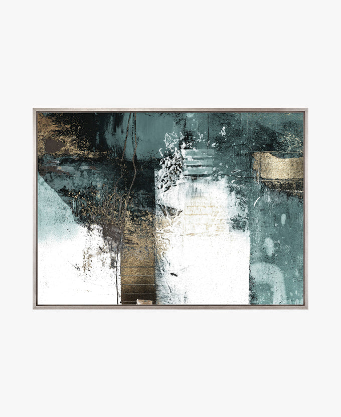 Bastoni Abstract III framed abstract canvas art – view 4