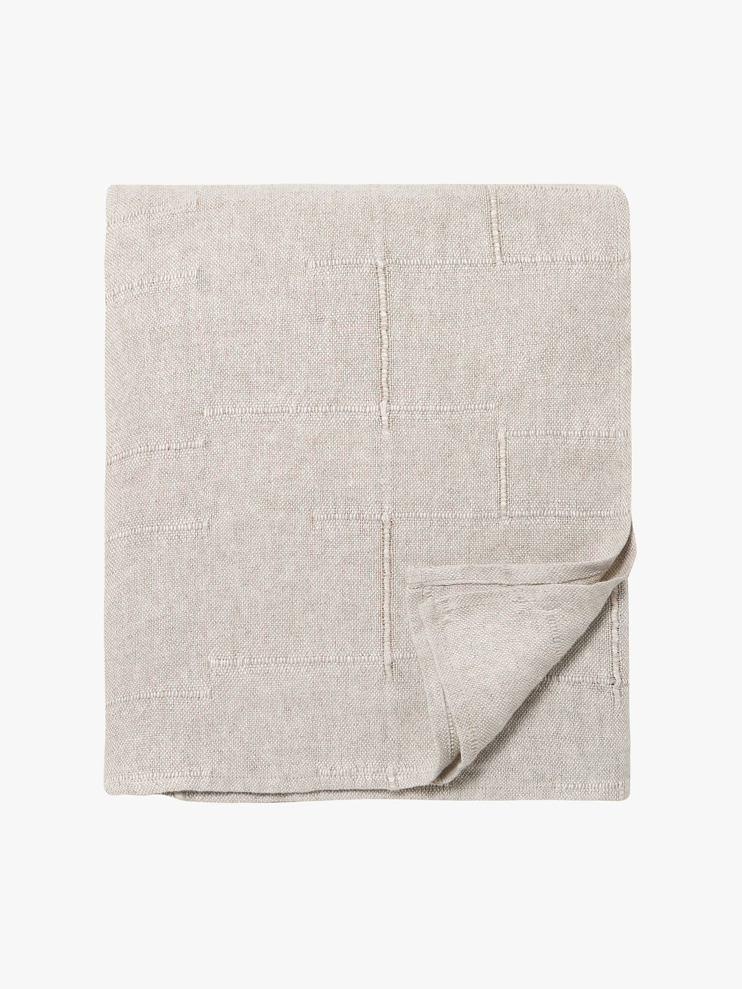 Palermo Natural French Linen Bedcover
