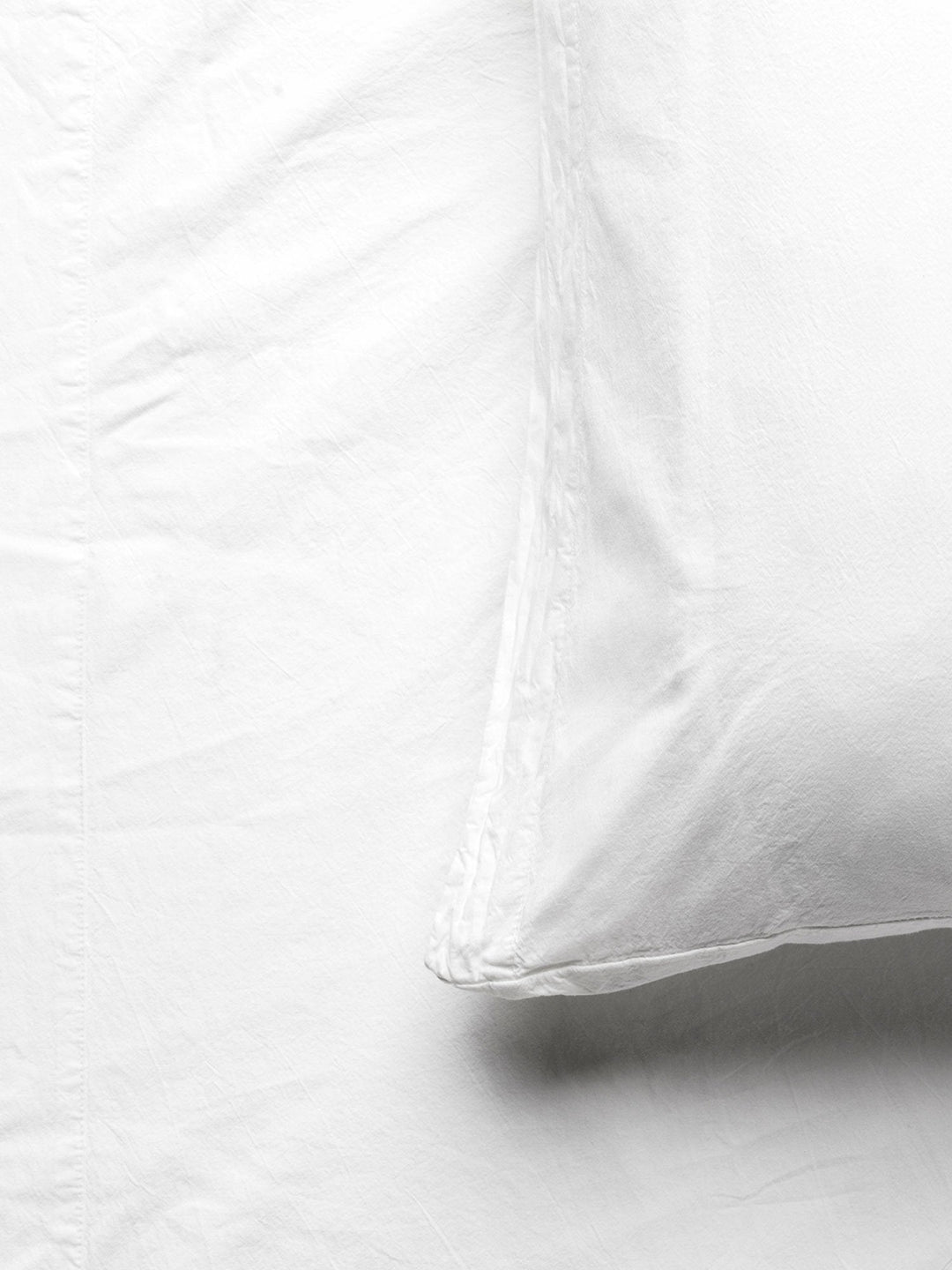 Nordic White Portuguese Cotton Sheet Set