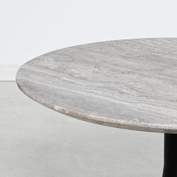 Bulb Travertine Side Table