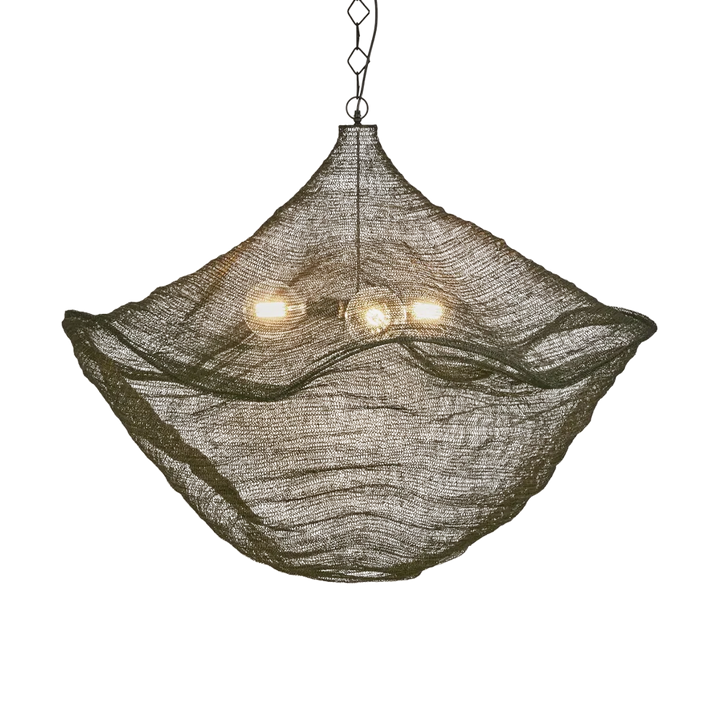 Cali Hanging Lamp Brass