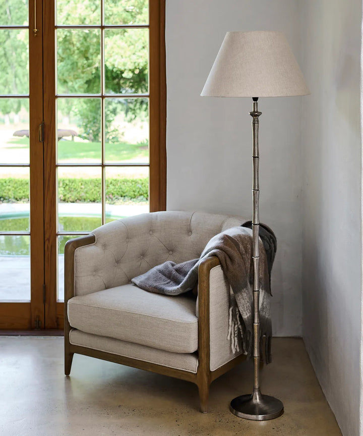 Carlos Bamboo Floor Lamp