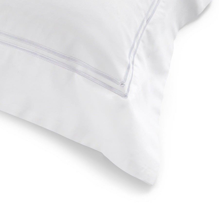 Classique white King pillowcases, view 2
