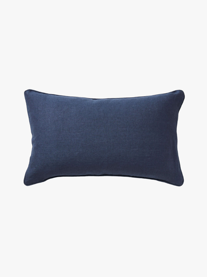 Bonita Indigo Pure Linen Cushion