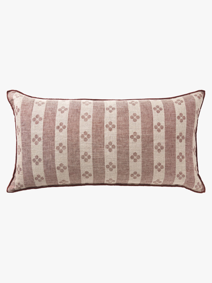 Colette Heavy Linen Lumbar Cushion
