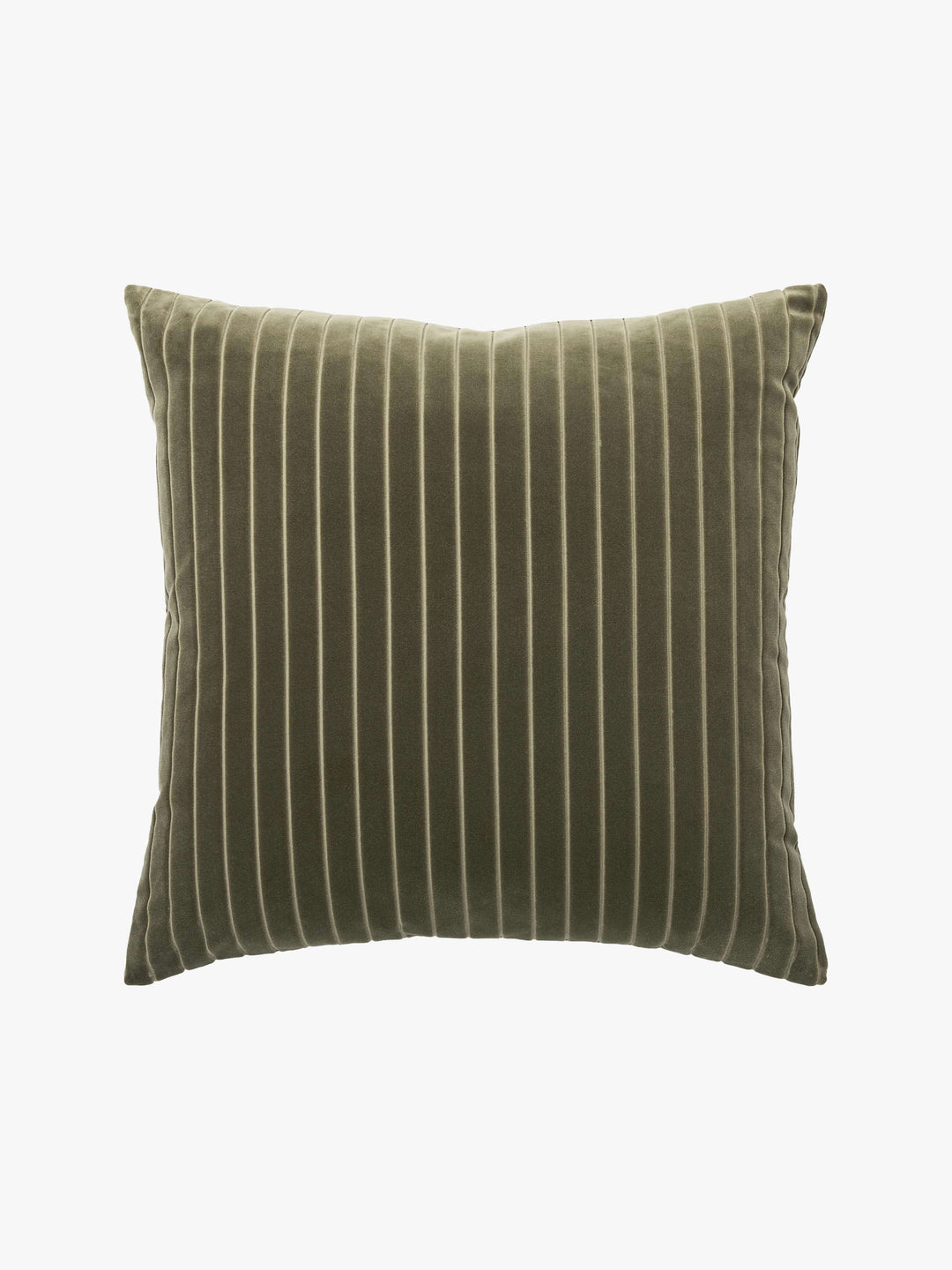 Easton Olive Velvet Cushion