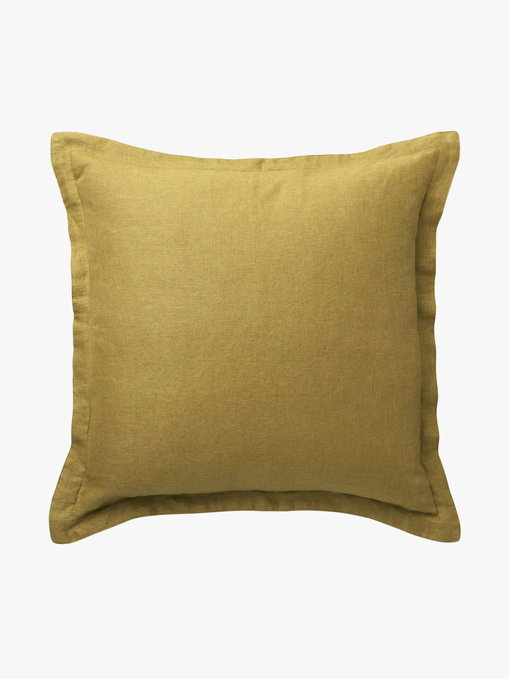 Echo Wasabi Pure Linen Cushion