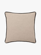Etro Black Piped Velvet Cushion