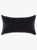 Etro Graphite Lumbar Velvet Cushion