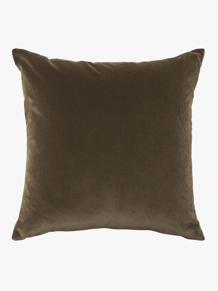 Etro Olive Velvet Cushion