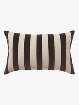 Etro Chocolate Stripe Velvet Cushion