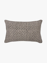 Gia Black Reversible Linen Cushion