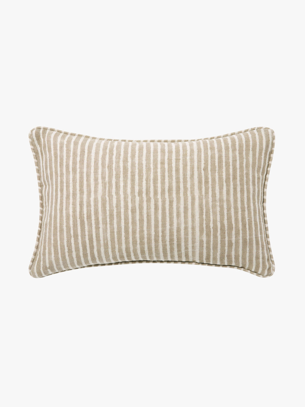 Gia Mocha Reversible Linen Cushion