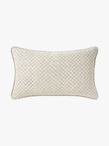 Gia Sky Reversible Linen Cushion
