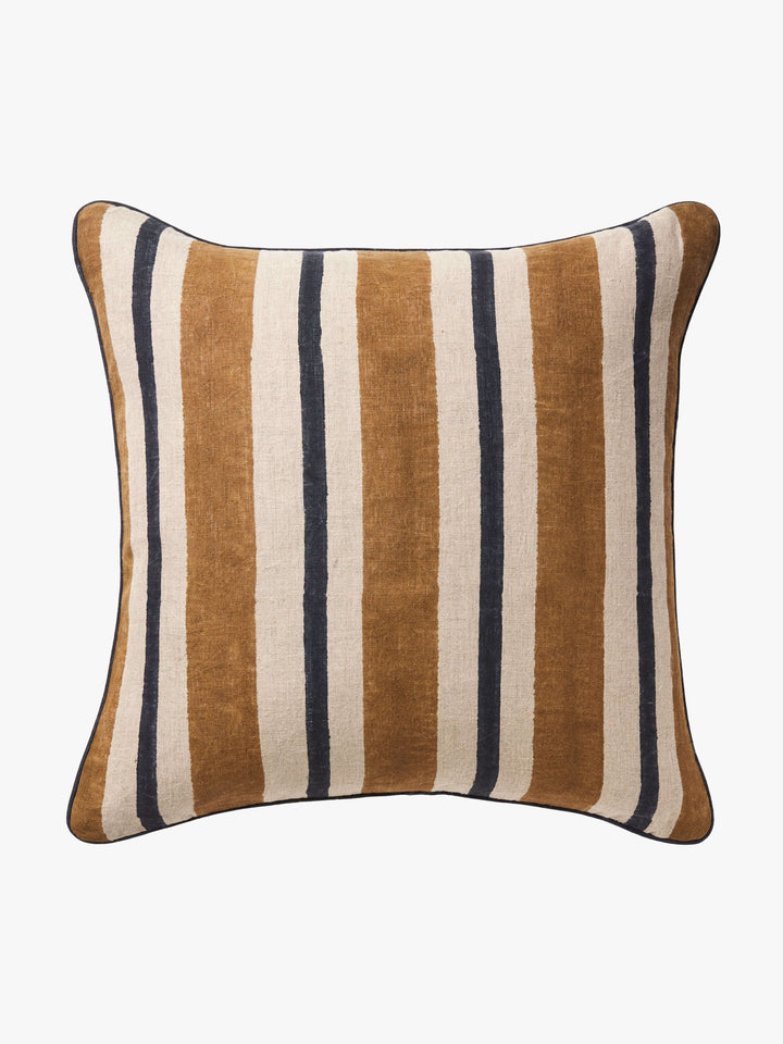 Heston Indigo Pure Linen Cushion