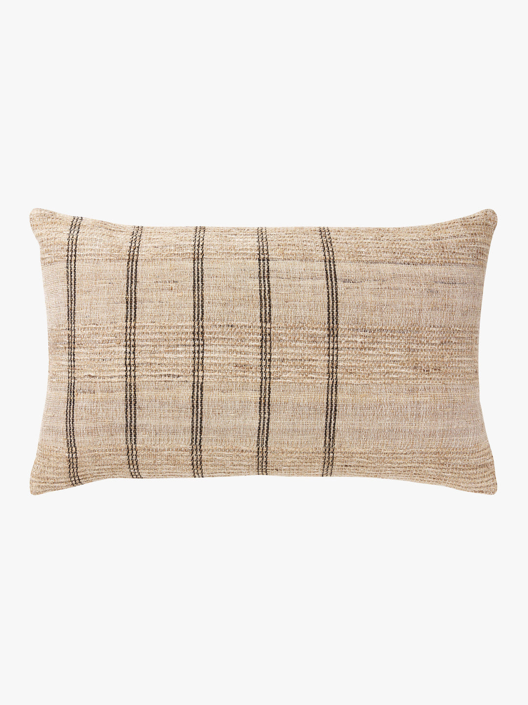 Husk Rectangle Wool & Silk Cushion