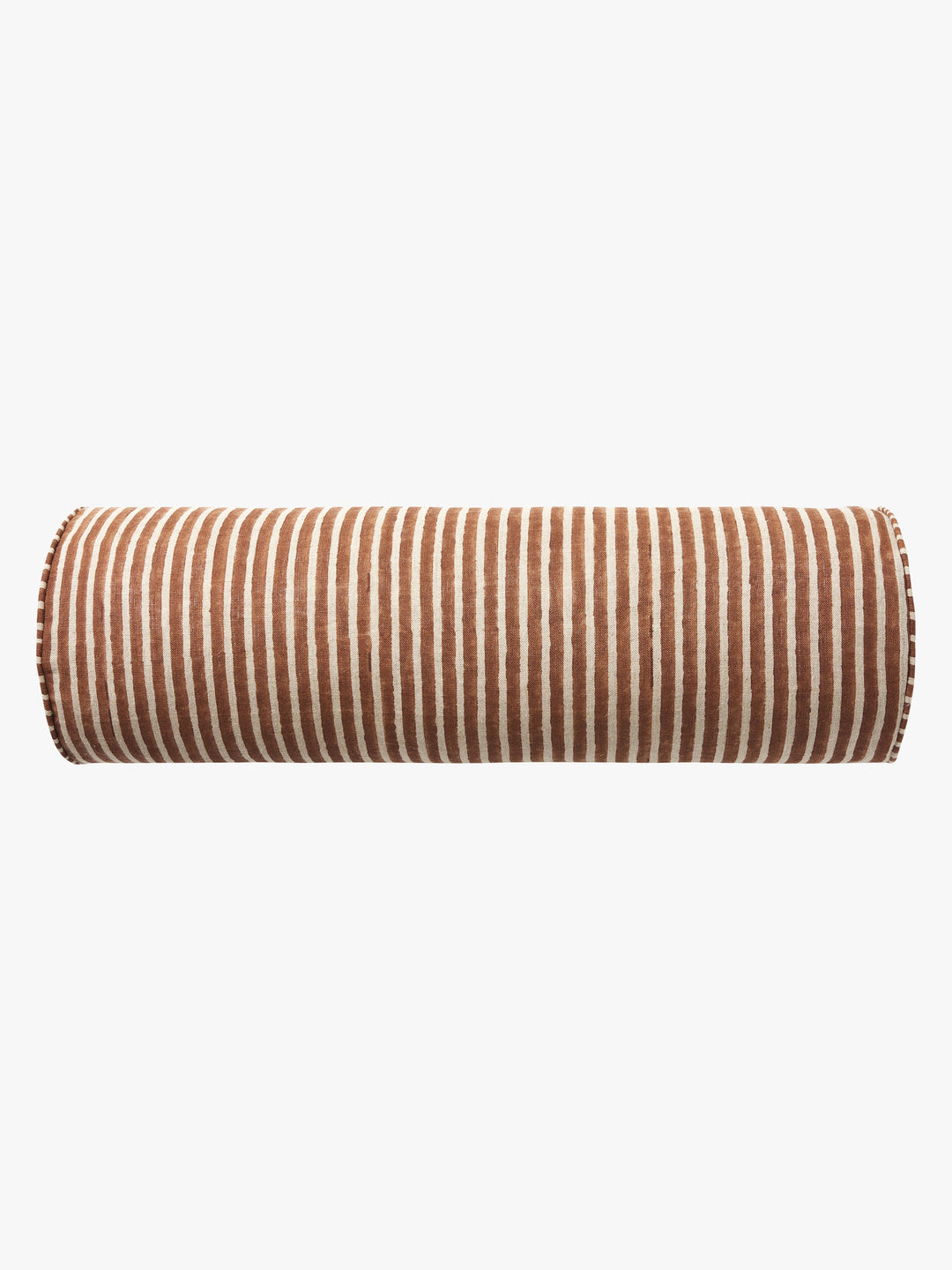 Margot Baked Clay Linen Bolster Cushion