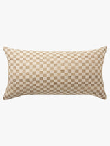 Matteo Chalk Wool & Silk Lumbar Cushion